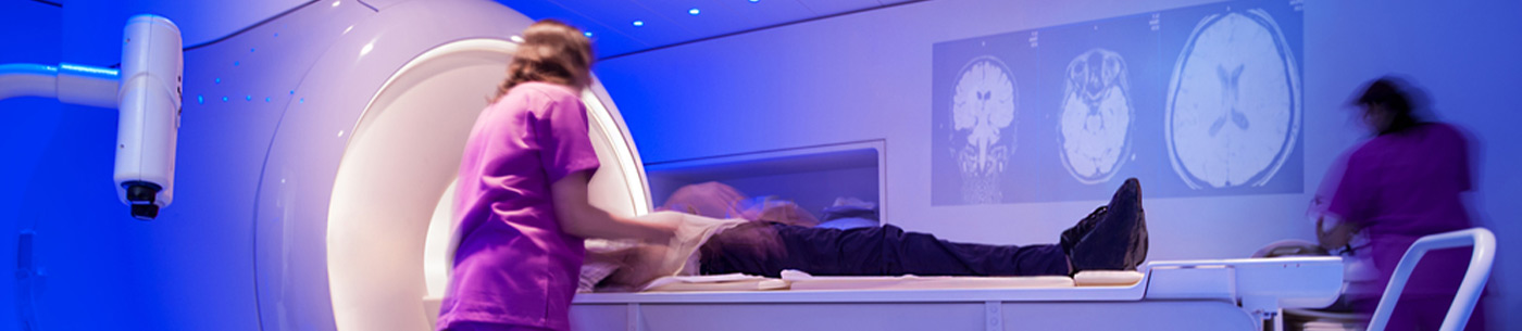 mri machine and medical professionals